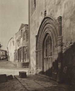 Sciacca, Gothic Portal by Italian Photographer