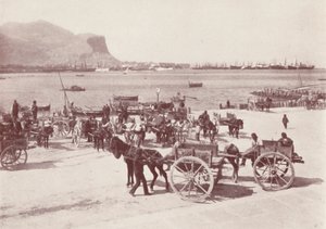 Sicily: On the Quay at Palermo by Italian Photographer