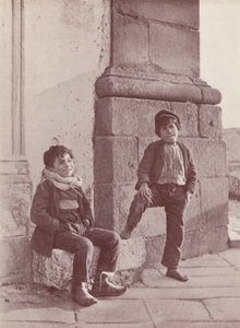 Sicily: Sicilian Boys of the Interior by Italian Photographer