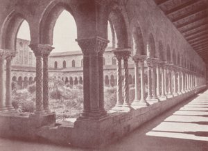 Sicily: The Cloisters, Monreale by Italian Photographer