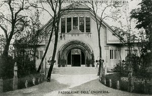 The Hungarian Pavilion at the International Exposition of Art, Venice