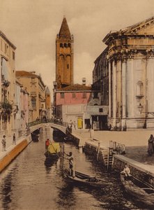 Venice: Rio S Barnaba by Italian Photographer