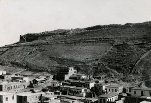 View of Hellenistic Walls in Northeast Corner of Acropolis, Amman, Jordan by Italian Photographer