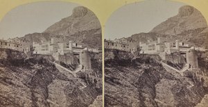 View of the Palace of the Princes in the Principality of Monaco
