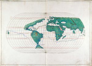 World Map, Illustration from the 