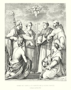 Andrea del Sarto, The Dispute of the Holy Trinity, Collection of the Pitti Palace by Italian School