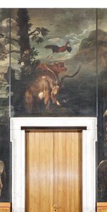 Animals, Myth of Orpheus (detail) by Italian School