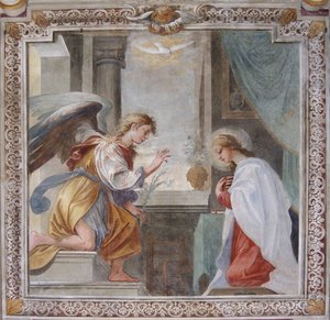 Annunciation, Chapel of Santa Margherita by Italian School