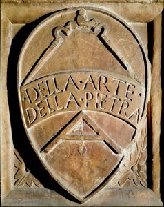 Blazon of the Congregation of Stone Workers by Italian School