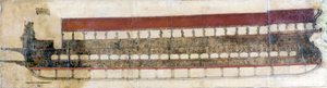 Bucentaur (Bucentoro), a Venetian Ceremonial Galley Used Every Year by the Doge of Venice on Ascension Day. He Threw a Gold Ring into the Sea on That Occasion, Symbolizing His Marriage with the Sea. 1719 by Italian School