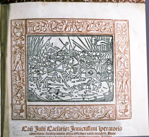 CAESAR Gaius Iulius: Illustration from Caesar