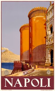 Castel Nuovo in Naples by Italian School