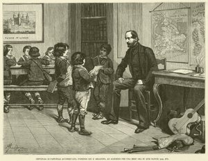 Centinaia di Fanciulli Accorrevano, Ponendo Giu L