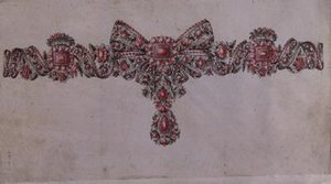 Design for a collier by Italian School