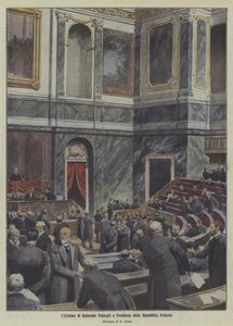 Election of Raymond Poincaré as President of France by Italian School
