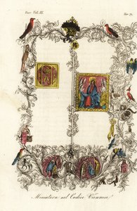 First page of the famous Vienna Codex of the Golden Bull