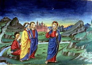 After the Transfiguration Christ Tells the Apostles Not to Reveal This Fact Until After the Resurrection