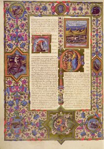 Opening of the Chapter of Ecclesiasticus, from the Borso d