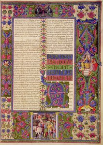Opening to the Book of the Prophet Daniel, from the Borso d