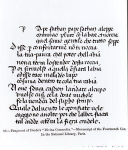Fragment of Dante