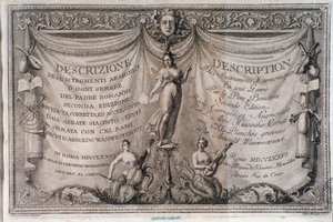 Frontispiece of the Gabinetto armonico by Filippo Bonanni by Italian School