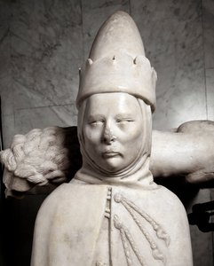 Funerary monument of first doge of Genoa Simone Boccanegra