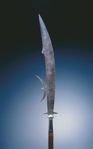 Glaive with the arms of the Giustini family