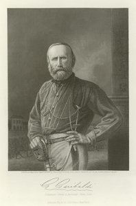 Guiseppe Garibaldi by Italian School
