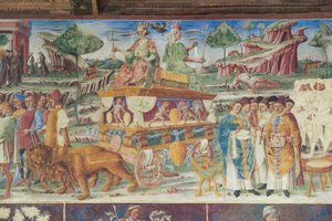 Hall of the Months, Northern Wall: 
