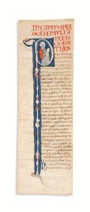 Historiated Initial 