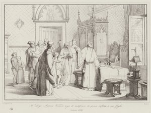 The Doge Antonio Veniero Refuses to Modify the Sentence Imposed on His Son by Italian School