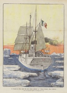 The Journey to the North Pole of the Duke of Abruzzi, The Polar Star Among the Ice by Italian School
