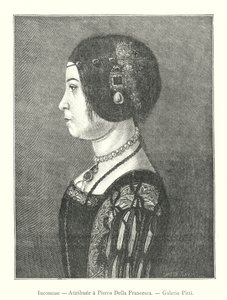 Unknown, Attributed to Pierro Della Francesca, Galerie Pitti (engraving) by Italian School