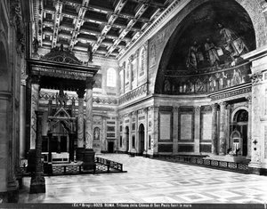 Interior view of the tribune