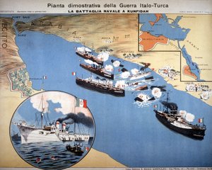 Italian-Turkish War: Naval Battle at Kufindah Near the Red Sea
