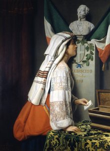 Italian Referendum of October 1870 by Italian School