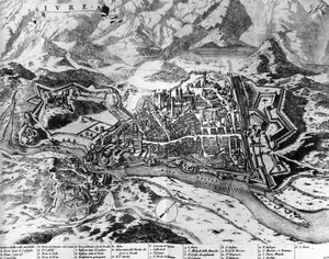 Ivrea and Its Fortifications