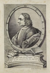 Joseph Tartini, Engraved by Carlo Calcinotto, c.1763 by Italian School