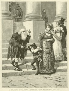 The Childhood of Mazzini, "Hold Him Dear, Madam, He Will Love the People" by Italian School