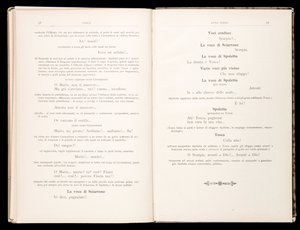 Libretto della Tosca by Giacomo Puccini, Edition Ricordi, Italy