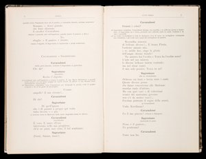 Libretto of Tosca by Giacomo Puccini, Edition Ricordi, Italy by Italian School
