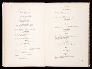 Libretto of Tosca by Giacomo Puccini, Edition Ricordi, Italy by Italian School