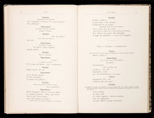 Libretto of Tosca by Giacomo Puccini, Edition Ricordi, Italy by Italian School