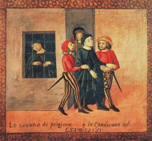 Life of Antonio di Guiseppe Rinaldeschi - Taken from Prison to be Tried (detail) by Italian School