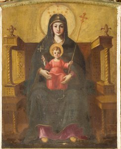 Madonna Enthroned with Child