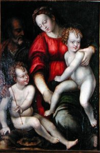 Madonna and Child with St. John the Baptist