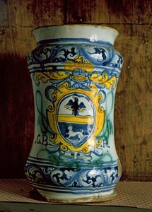 Maiolica Apothecary Jar