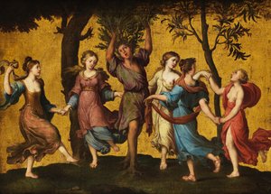 Metamorphosis of Daphne I 17th-18th Century by Italian School