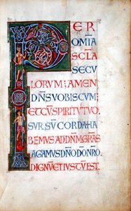 Historiated initial 