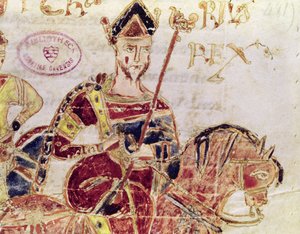 Lothair I (c.795-855) on His Horse